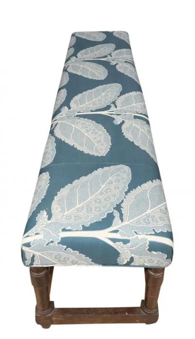 Flemish Baroque Walnut Bench