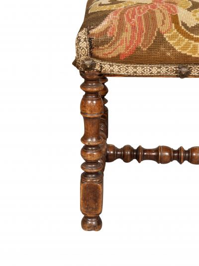 Flemish Baroque Walnut Bench