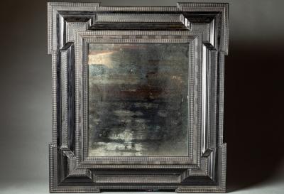 Flemish Ebonized Mirror