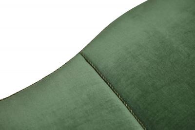 Flemming Lassen Flemming Lassen 1930s Danish Deco Curved Back Settee in Original Green Mohair