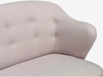 Flemming Lassen Flemming Lassen Rare Sofa Beige Fabric Birch Finland 1950s
