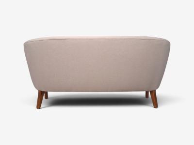 Flemming Lassen Flemming Lassen Rare Sofa Beige Fabric Birch Finland 1950s
