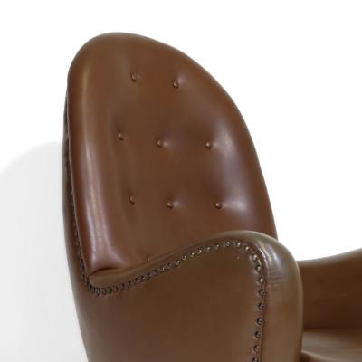 Flemming Lassen Georg Kofoed Danish High back Lounge Chair