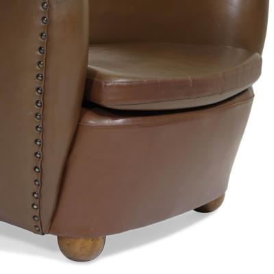 Flemming Lassen Georg Kofoed Danish High back Lounge Chair