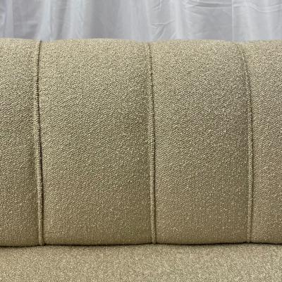 Flemming Lassen Mid Century Modern Danish Cabinetmaker Curved Sofa Boucle Flemming Lassen
