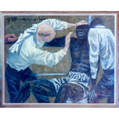 Fletcher Martin The Corner by Fletcher Martin 1962