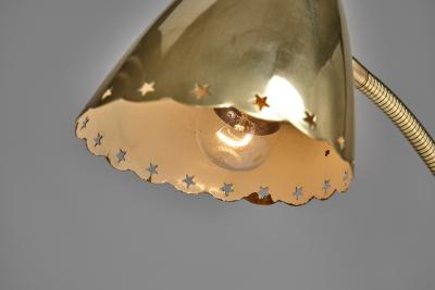 Flexible Brass Table Lamp Scandinavia First Half of the 20th Century