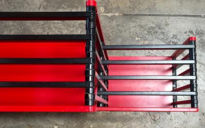 Flexible Wood Bookcase Italy 1980s