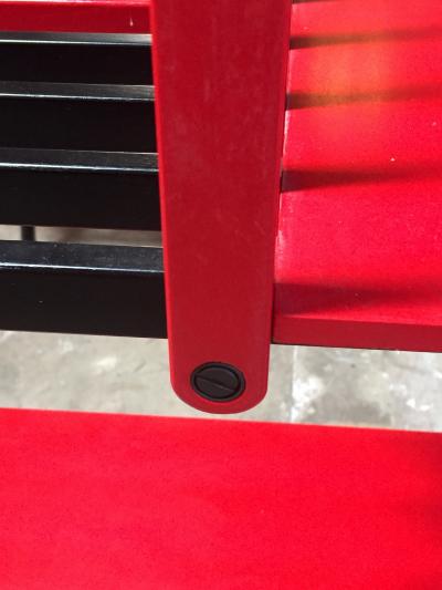 Flexible Wood Bookcase Italy 1980s