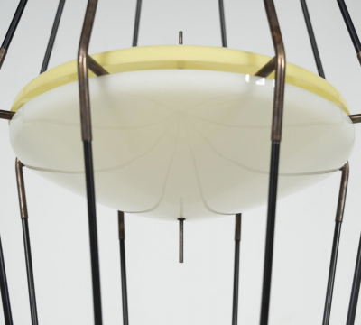 Floor Lamp 12628 Siluro by Angelo Lelii for Arredoluce Italy 1957