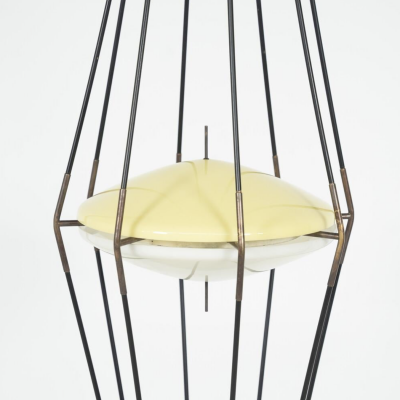 Floor Lamp 12628 Siluro by Angelo Lelii for Arredoluce Italy 1957
