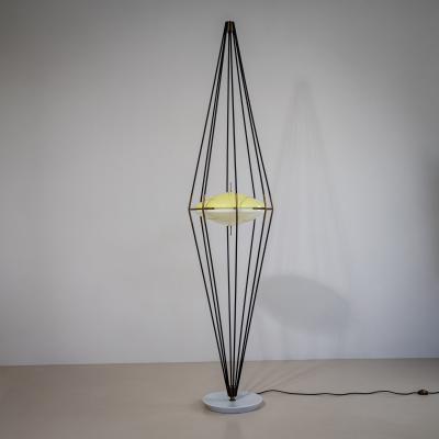 Floor Lamp Model 12628 Siluro by Angelo Lelli for Arredoluce Italy
