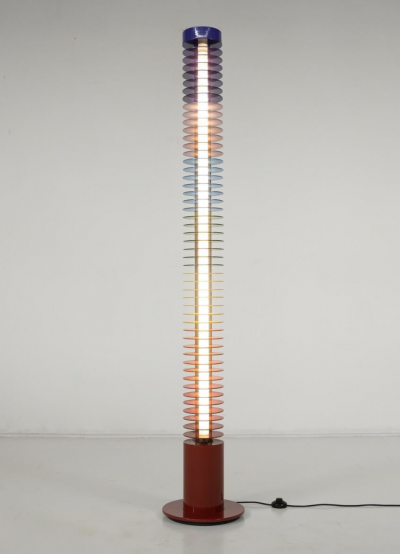 Floor Lamp Model Iride by Ico Parisi Manufactured by Lamperti Italy