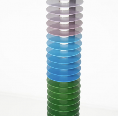 Floor Lamp Model Iride by Ico Parisi Manufactured by Lamperti Italy