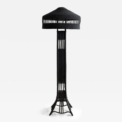 Floor lamp probably produced in Austria circa 1900