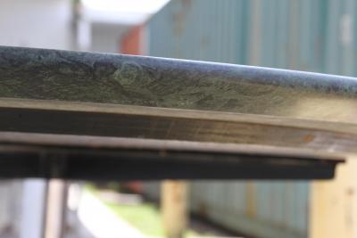 Florence Knoll 104 Florence Knoll Verde Custom Granite Dining Conference Table