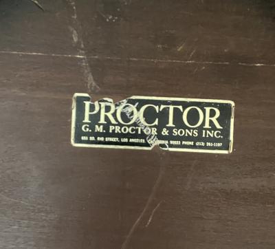 Florence Knoll A Florence Knoll Walnut and Chrome Oval Dining Table by G M Proctor Sons