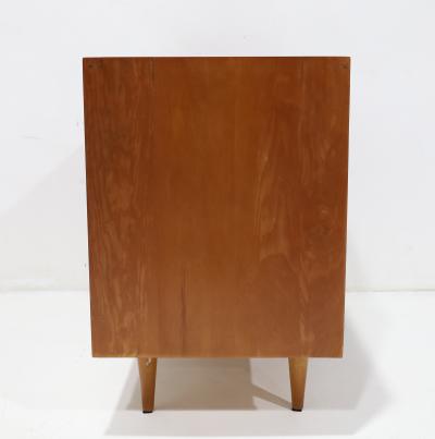 Florence Knoll Early Florence Knoll No 126 Louvered 3 Drawer Cabinet or Chest Late 1940s