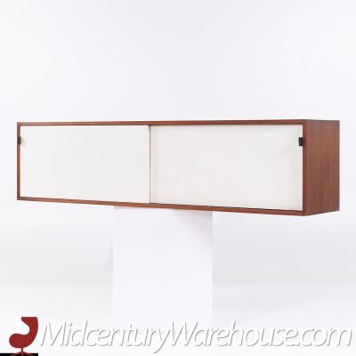 Florence Knoll Florence Knoll 123 W 1 Mid Century Walnut Wall Mount Credenza