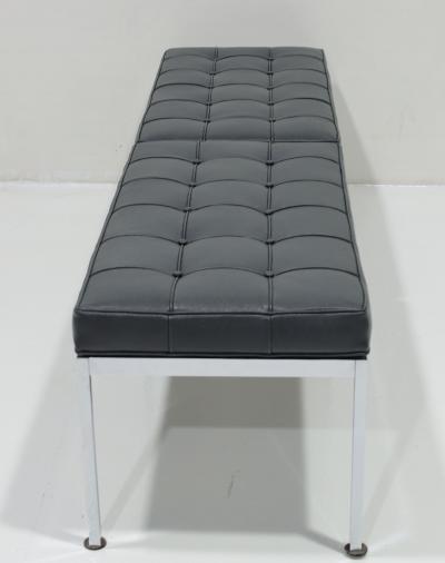Florence Knoll Florence Knoll Bench in Holly Hunt Leather