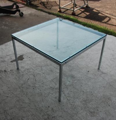 Florence Knoll Florence Knoll Chrome Coffee Table