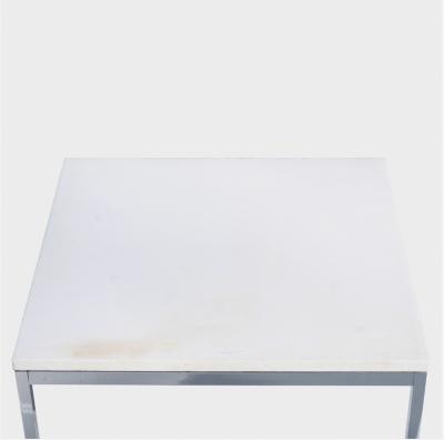 Florence Knoll Florence Knoll Coffee Side Table with White Marble Top