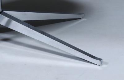 Florence Knoll Florence Knoll Italian Carrara Marble Chrome Dining Table or Desk