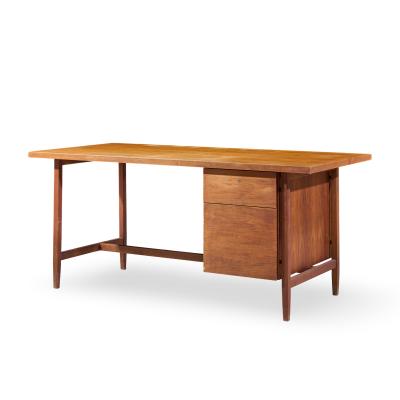 Florence Knoll Florence Knoll Mid Century Walnut Executive Desk