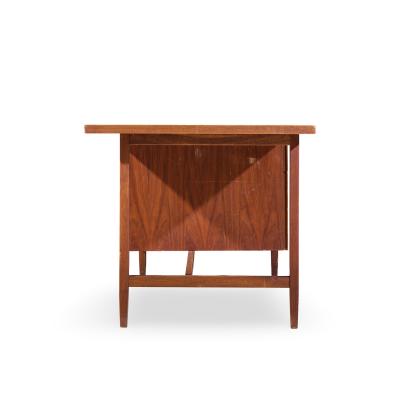 Florence Knoll Florence Knoll Mid Century Walnut Executive Desk
