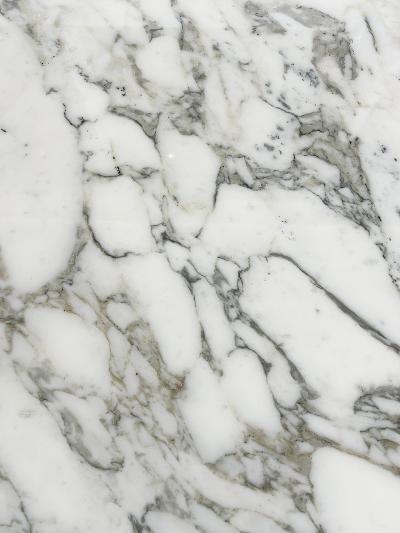 Florence Knoll Florence Knoll Oval Carrara Marble Dining Table Signed Stainless Steel Base