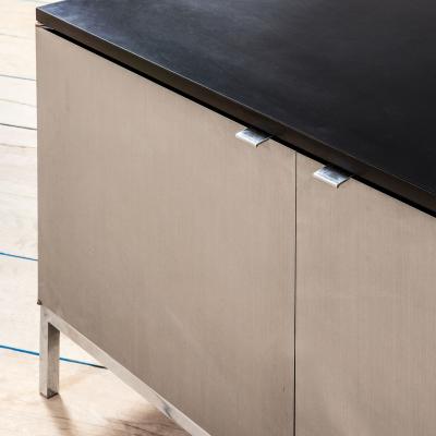 Florence Knoll Florence Knoll chromed Two Position Credenza mod 2544 60s