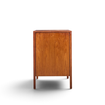 Florence Knoll Florence Knoll for Knoll Mid Century Walnut 3 Piece Vanity Set