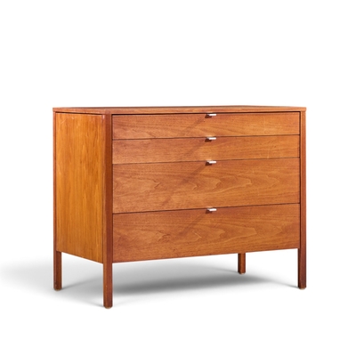 Florence Knoll Florence Knoll for Knoll Mid Century Walnut 3 Piece Vanity Set