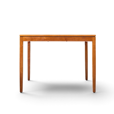 Florence Knoll Florence Knoll for Knoll Mid Century Walnut Expanding Dining Table with 1 Leaf