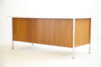 Florence Knoll Knoll International Planed Office Group Double Pedestal Desk