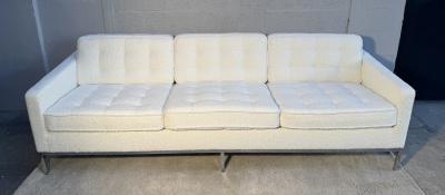 Florence Knoll Large three seater sofa by Florence Knoll Knoll International circa 1970