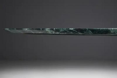 Florence Knoll Oval Green Marble Dining Table by Florence Knoll United States 1960s
