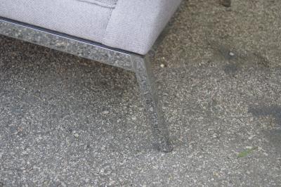 Florence Knoll Pair of Armless Lounge Chairs by Florence Knoll for Knoll