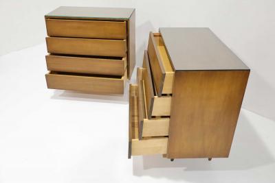 Florence Knoll Pair of Florence Knoll Nightstands or Chests of Drawers