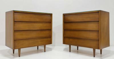Florence Knoll Pair of Florence Knoll Nightstands or Chests of Drawers