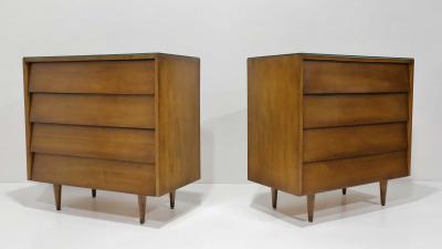 Florence Knoll Pair of Florence Knoll Nightstands or Chests of Drawers