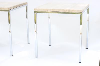 Florence Knoll Pair of Original Florence Knoll Square Side Tables 1960 Italy