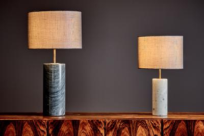 Florence Knoll Pair of Table Lamps in the manner of Florence Knoll