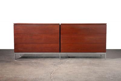Florence Knoll Six Drawer Double Dresser by Florence Knoll
