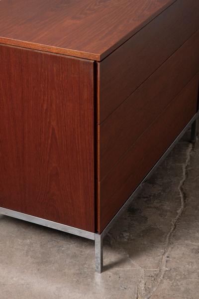 Florence Knoll Six Drawer Double Dresser by Florence Knoll