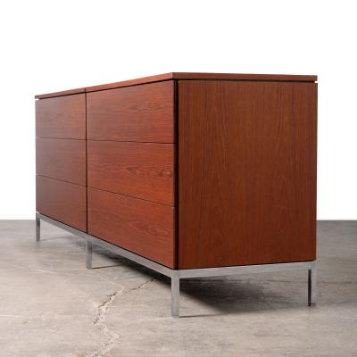Florence Knoll Six Drawer Dresser by Florence Knoll for Knoll International