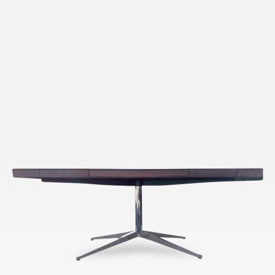 Florence Knoll Vintage Florence Knoll Stained Oak Partners Executive Desk Fully Restored