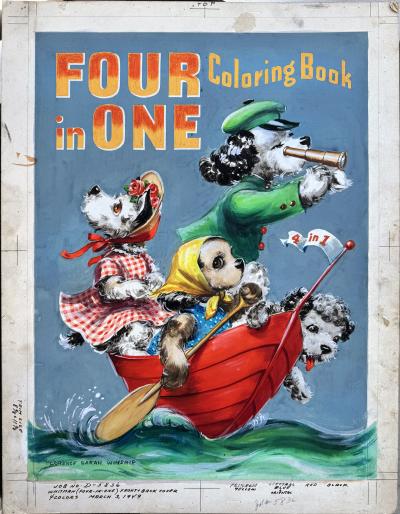 Florence S Winship Can cute be profound Cute Puppies Boat Trip Childrens Book