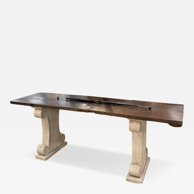 Florentine Chestnut Console Table