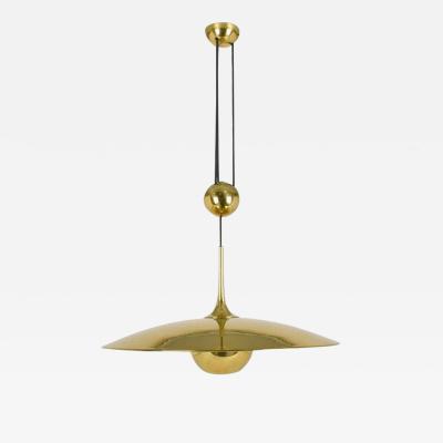 Florian Schulz Counterbalance Brass Pendant Onos 55 by Florian Schulz
